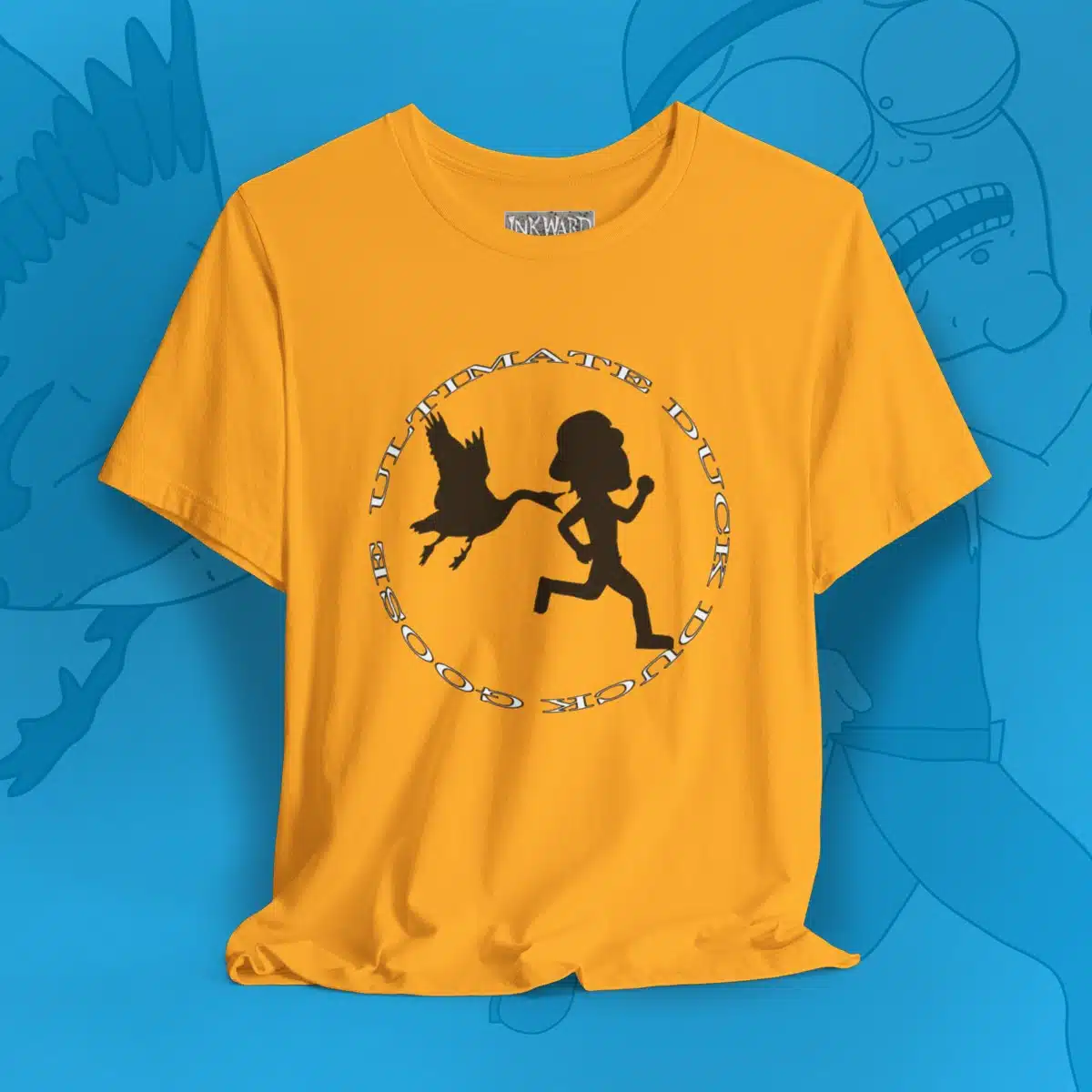 Ultimate Duck Duck Goose Silhouette Classic Jersey T-Shirts - Image 3