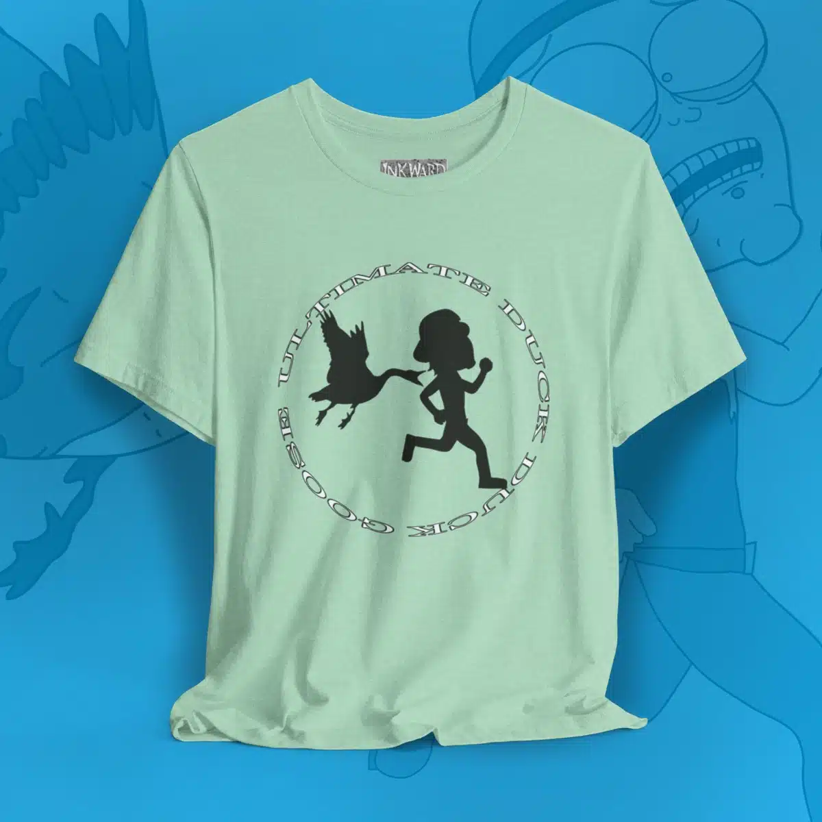 Ultimate Duck Duck Goose Silhouette Classic Jersey T-Shirts - Image 4