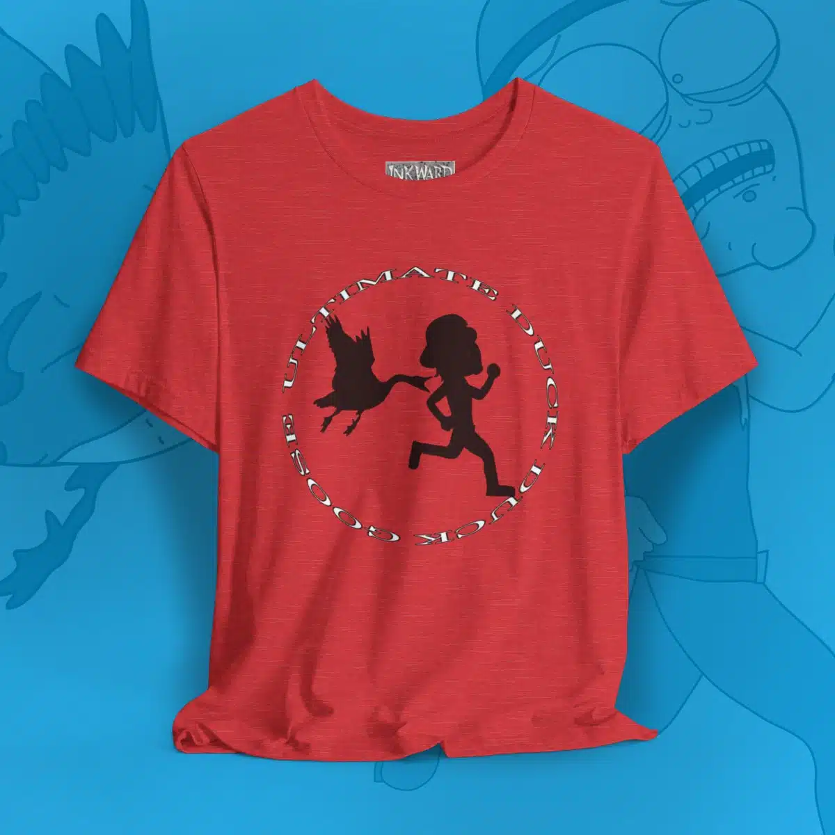 Ultimate Duck Duck Goose Silhouette Classic Jersey T-Shirts - Image 5