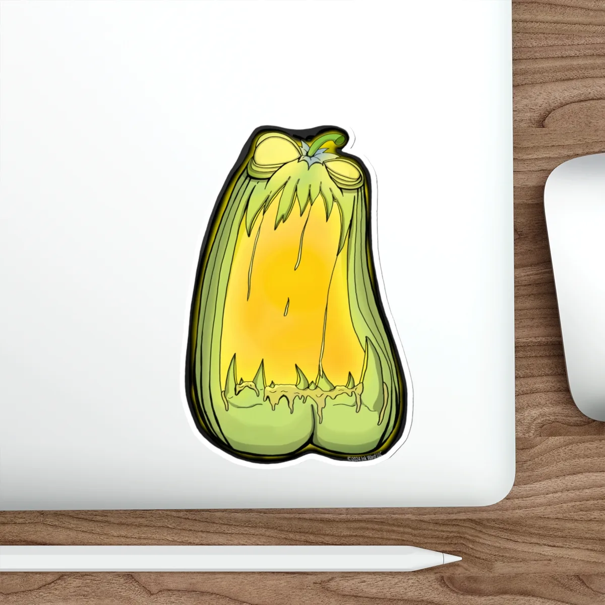 Nuke-O-Lantern Matte Stickers 3x3 to 6x6 - Image 10