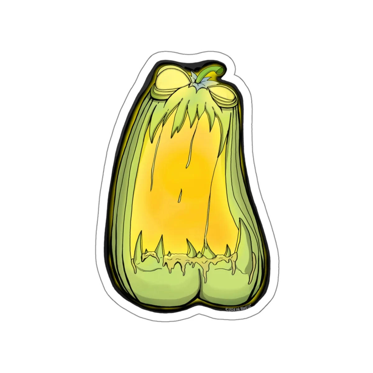Nuke-O-Lantern Matte Stickers 3x3 to 6x6 - Image 9