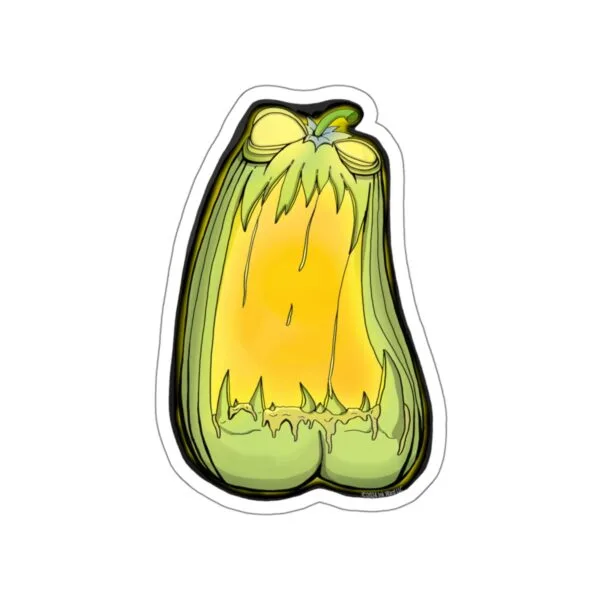 Nuke-O-Lantern Matte Stickers 3x3 to 6x6 - Image 6