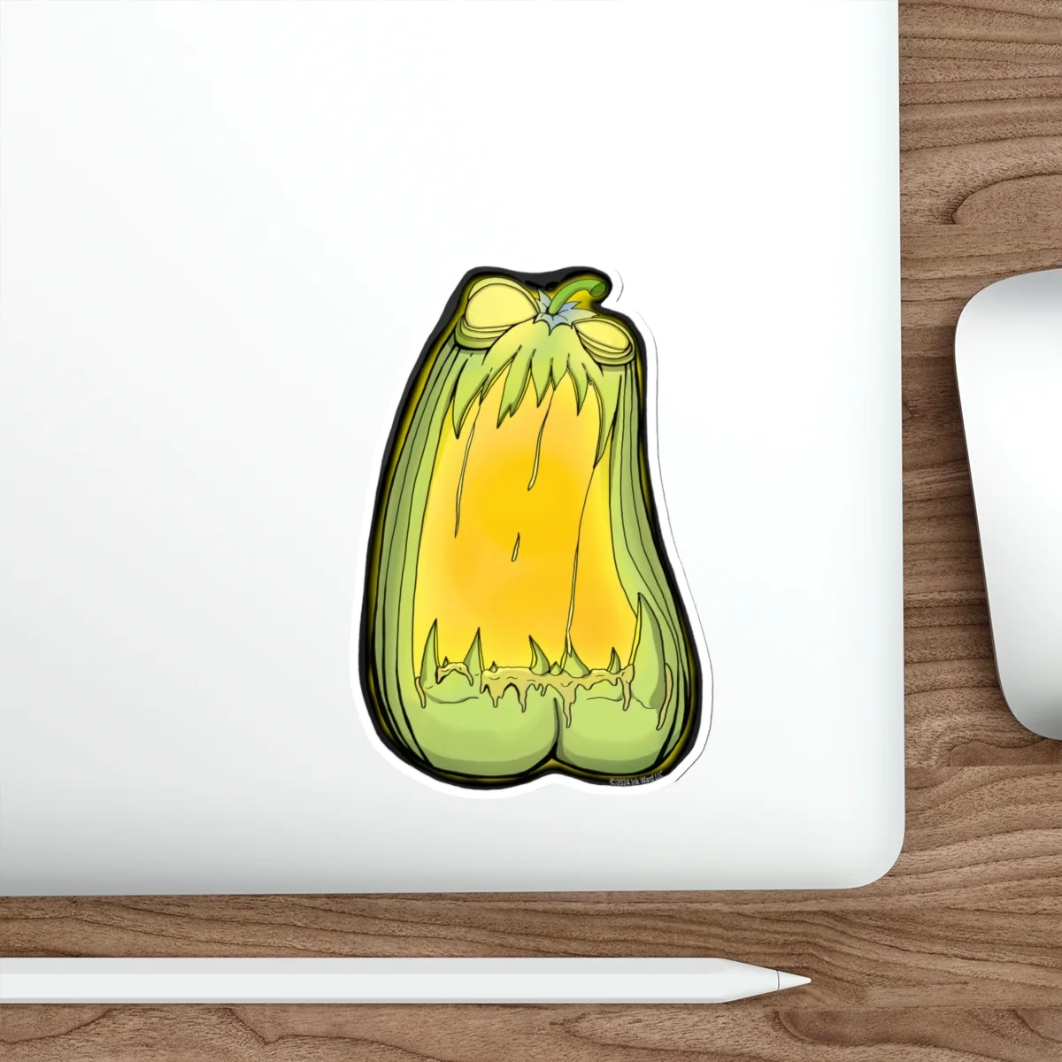Nuke-O-Lantern Matte Stickers 3x3 to 6x6 - Image 7