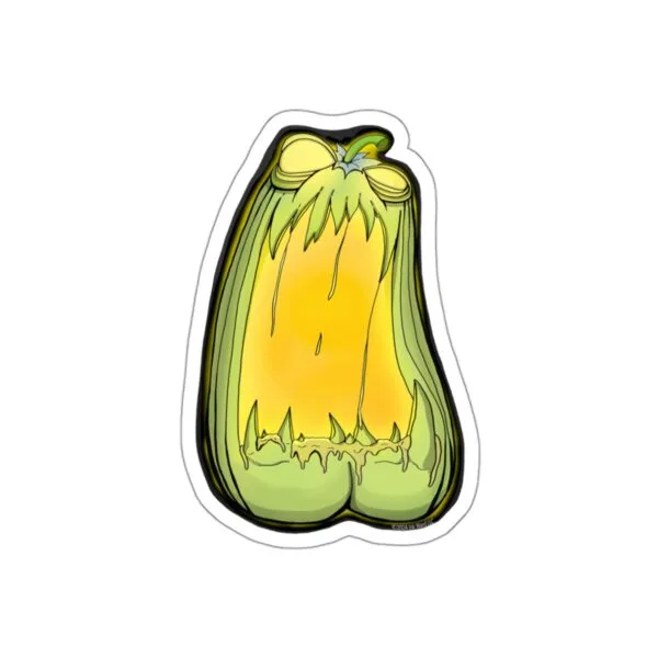 Nuke-O-Lantern Matte Stickers 3x3 to 6x6 - Image 2