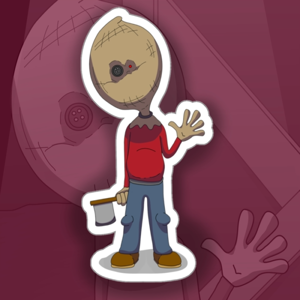 Good Bagman Loop animation and sticker by Ink Ward Studio.